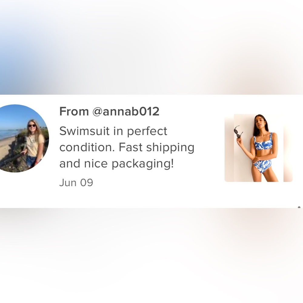 NEW MADEWELL- High-Cut Cheeky Bikini Bottom match with any White bikini top - Picture 2 of 6